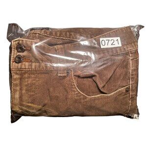 Lauren Ralph Lauren Brown Corduroy Jeans Pants Size 12x30 Womens. *34x29